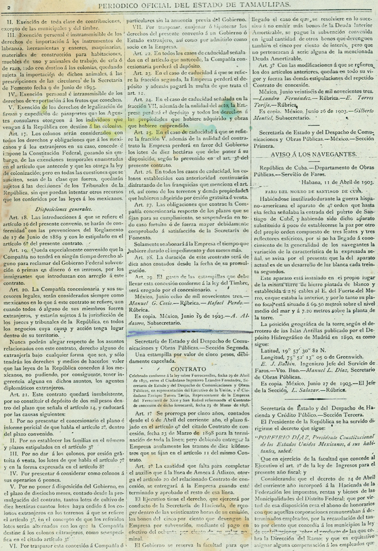 Periodico Official de Tamulipas