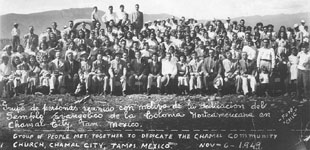 Chamal American Church Dedication 1949