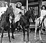 3 Girls Horseback Chamal Post Office