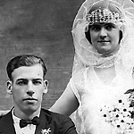 Melton & Evelyn Medlin wedding picture