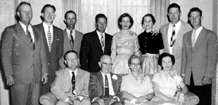 Ashely & Silvia Taylor Family 1956