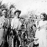 Lee & Alice Taylor with Ernest & Opal Cameron