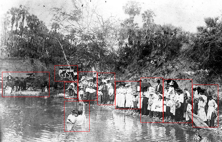 Baptism of Hattie & Bertie Helm 1907