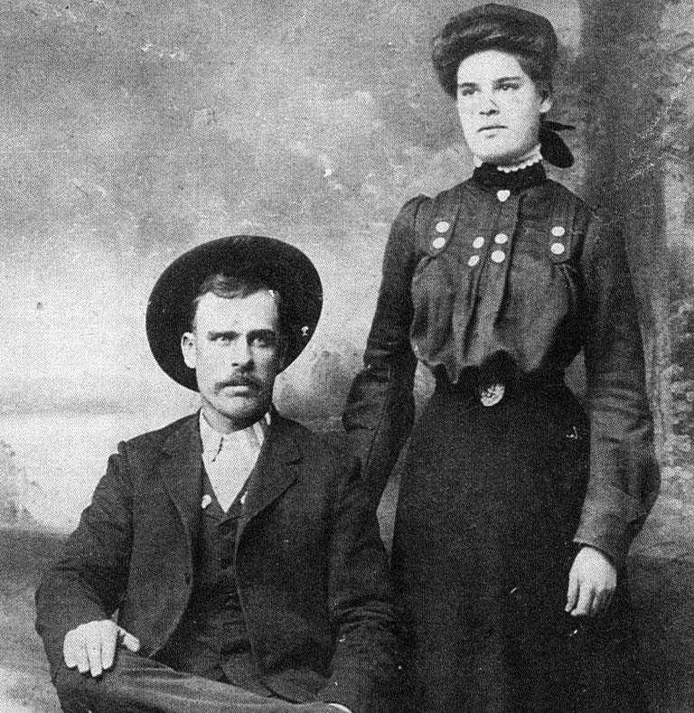 John Medlin & sister Florence