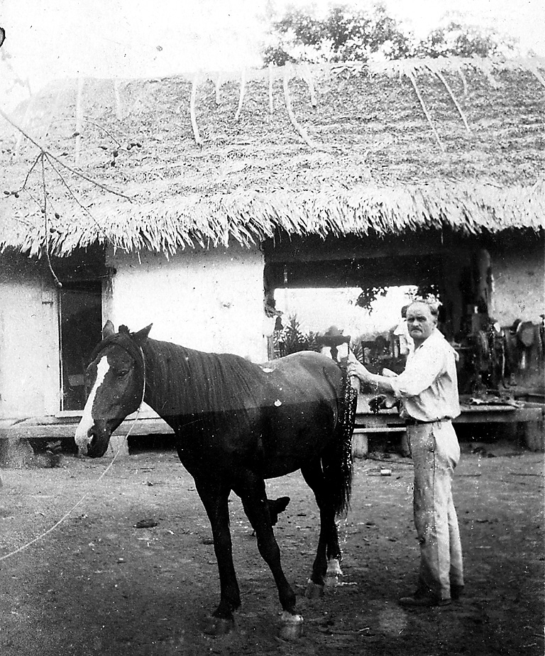 Joe Miller at El Chote 1925