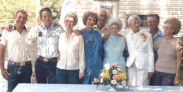 Dorris & Dolly Rhodes Kids in 1985