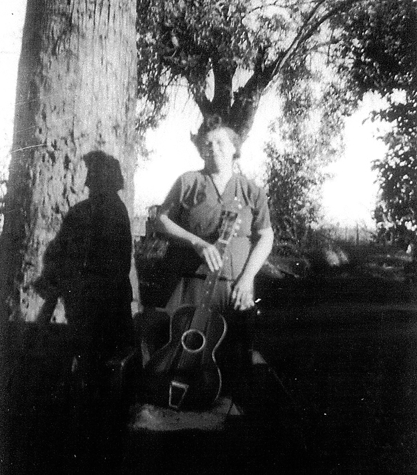 Bertie Helm Turner with Guitar