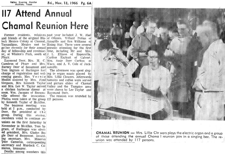 1966 BMC Reunion Article