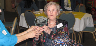 Mary Dolge Receives Award