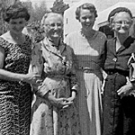 Betty & Delia Elliott & Mary & Silvia Taylor