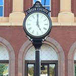 Greer County Clock