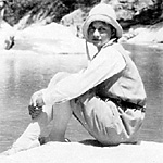 Adell Rhodes at the Boquilla Rive