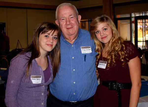 Alton Turner, Brianna & Marlee at the 2010 Blalock Mexico Colony Reunion