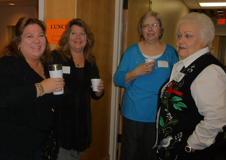 2011 BMC REUNION: Toni Turner, Jana Mills, Sally Relf, Mary Joy Arndt