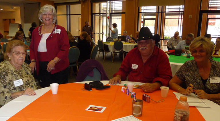 2011 BMC REUNION: Lucia Woods, Evelyn, Charlie & Karen Earhart