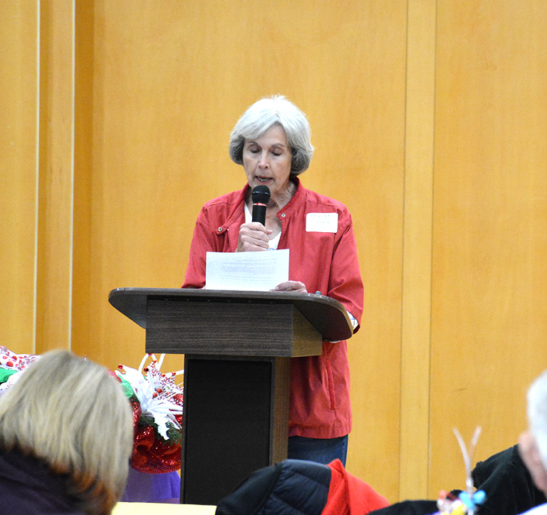 Regina Turner reading from Neppie's Crossroads