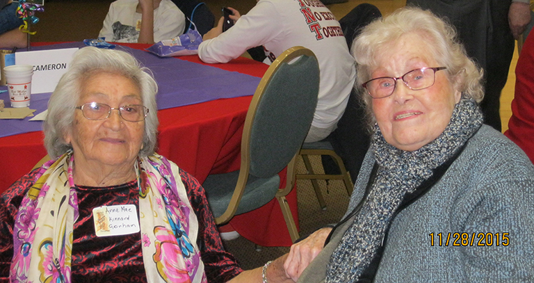 Anne Mae Kinnard Gorham & Mary Taylor Dolge