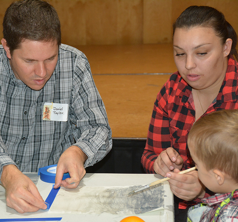 Kids Art Table 4