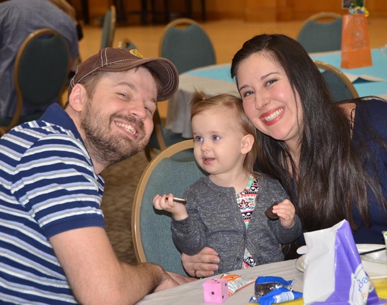 Eric, Kaeli & Beth Newcomb