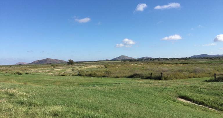 Hills on Way to Mangum, Oklahoma