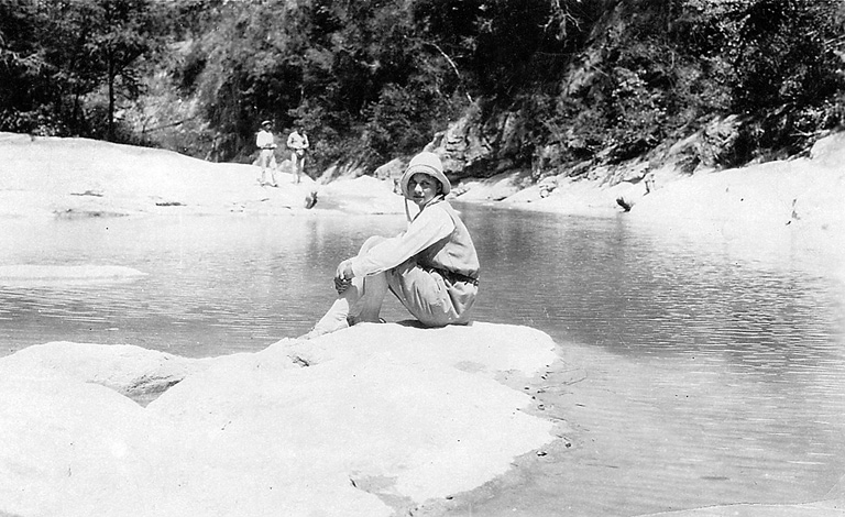 Adell Rhodes at the Boquilla River